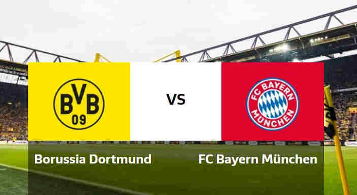 Hasil Borussia Dortmund vs Bayern Munchen