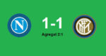 Hasil Napoli vs Inter Milan tadi malam
