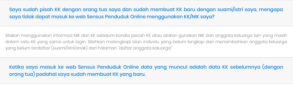 Sensus Penduduk Online 2020 : Mengatasi Error NIK atau Nomor KK Anda tidak sesuai - kode : 104 Sensus Penduduk Online 2020 : Mengatasi Error NIK atau Nomor KK Anda tidak sesuai - kode : 104 1