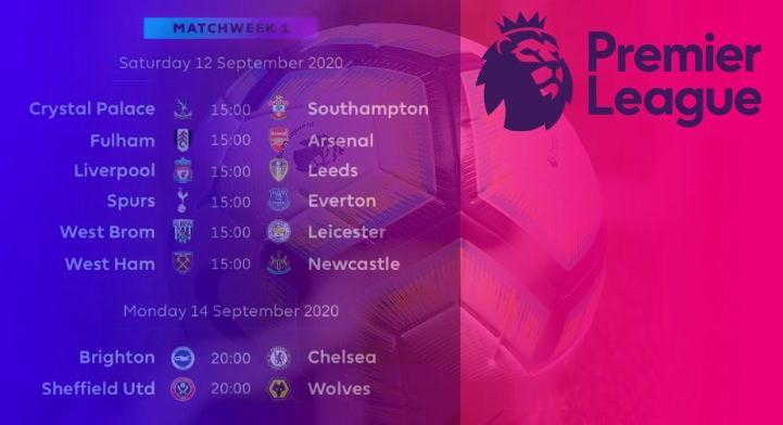 Premier league 2021 jadwal Jadwal Pertandingan