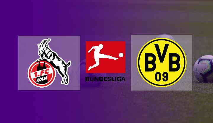 Hasil FC Koln vs Borussia Dortmund Skor Akhir 2-2