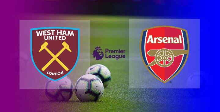 Hasil West Ham United vs Arsenal