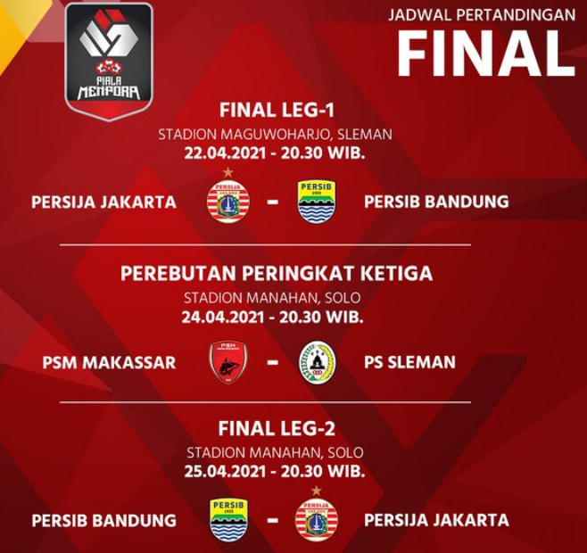 Final Piala Menpora Persija vs Persib