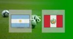 Hasil Argentina vs Peru