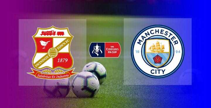 Live Streaming Swindon Town vs Manchester City di FA Cup 2021-2022