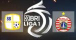 Hasil Barito Putera vs Persija
