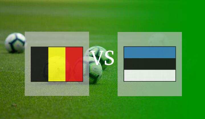 Hasil Belgia vs Estonia Skor Akhir 3-1