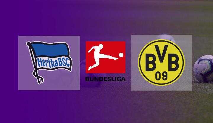 Hasil Hertha Berlin vs Dortmund Skor Akhir 3-2