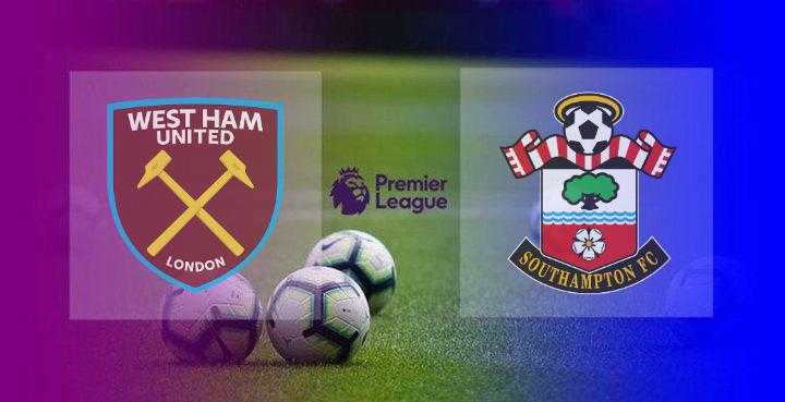 Hasil West Ham vs Southampton Skor Akhir 2-3