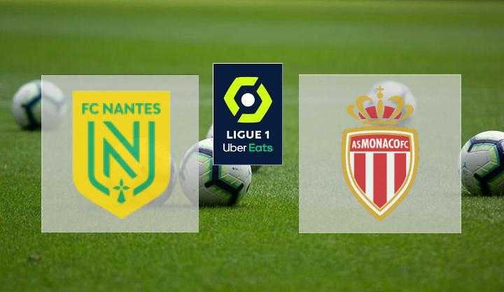 Hasil Nantes vs AS Monaco