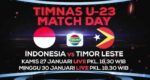Live Streaming Timnas Indonesia vs Timor Leste