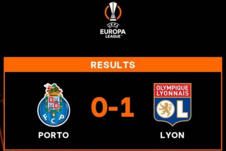 Hasil FC Porto vs Lyon Skor Akhir 0-1 | Leg 1 Babak 16 Besar Liga Europa