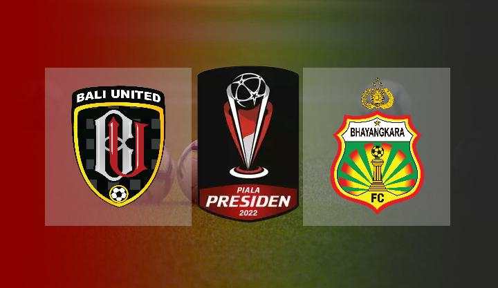 Hasil Bali United vs Bhayangkara FC