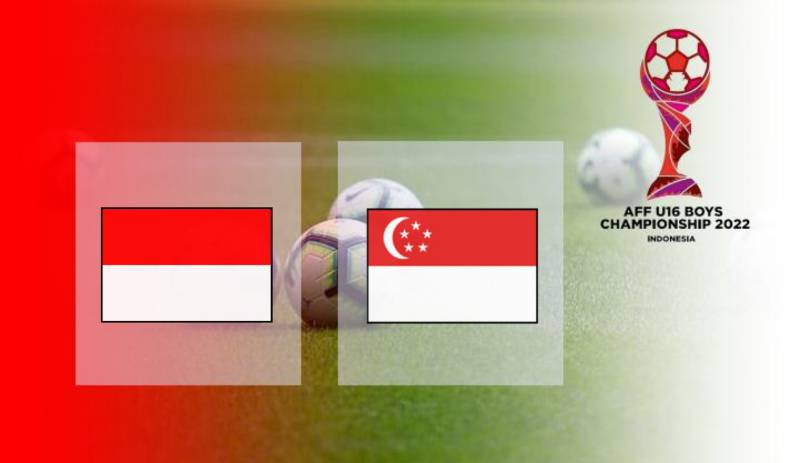 Hasil Timnas Indonesia U16 vs Singapura U16