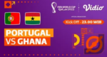 Live Streaming Big Match Piala Dunia 2022 di Vidio Portugal Vs Ghana