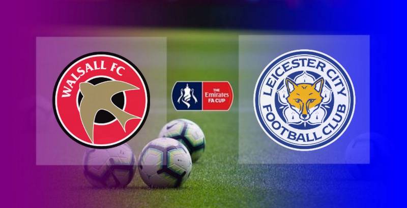Hasil Walsall vs Leicester City