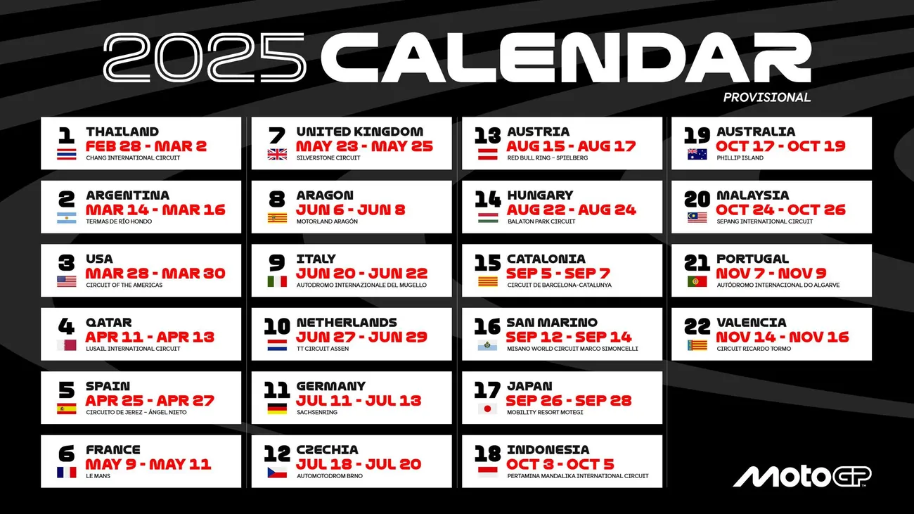 Jadwal MotoGP 2025 Lengkap Jam Tayang Live Trans7 Jadwal MotoGP 2025 Lengkap Jam Tayang Live Trans7