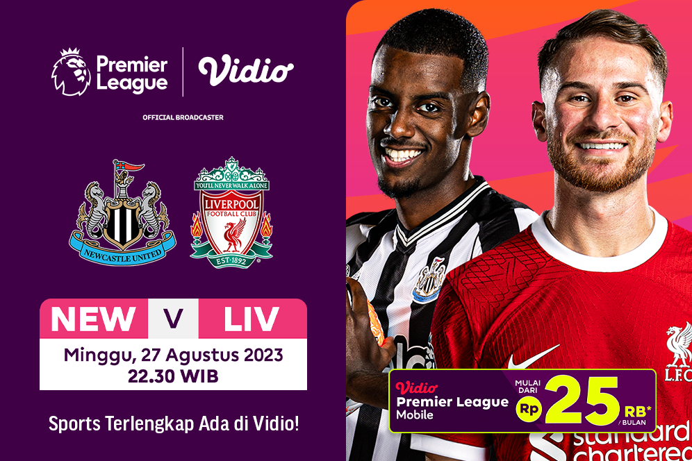 Live Streaming Liga Inggris: Newcastle Vs Liverpool